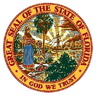 Logo great seal of the florida